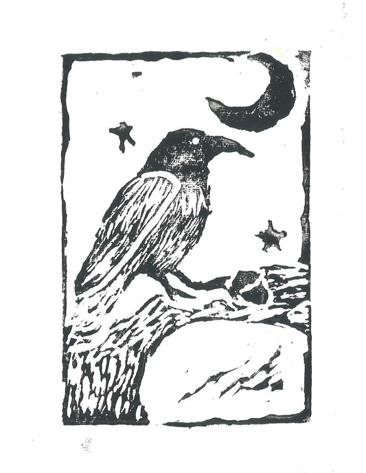 Midnight Crow (BW, Original)