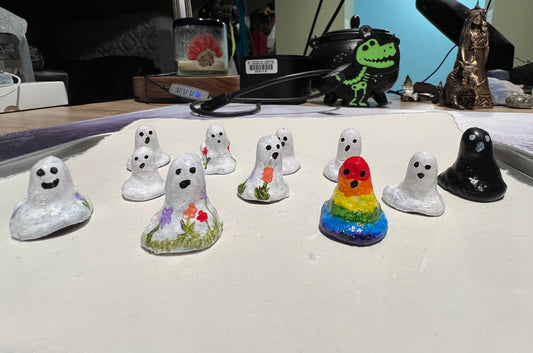 Ghostie Mini Statues