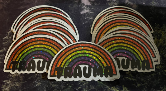 Rainbow Trauma (Sticker)