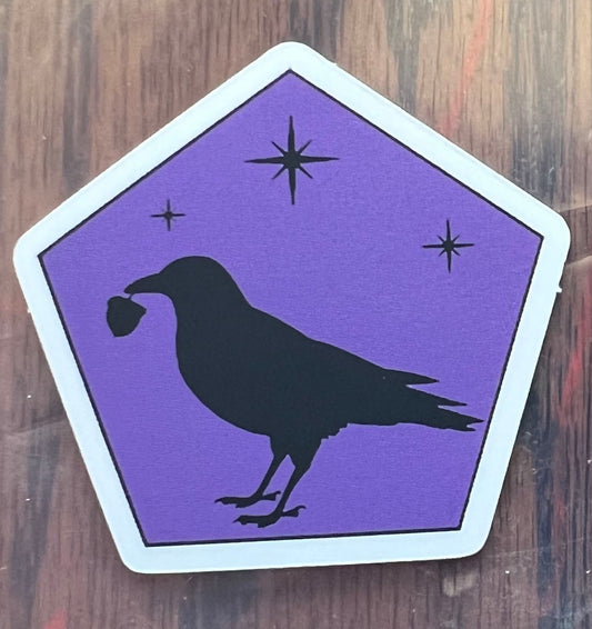 Crow Magic Sticker