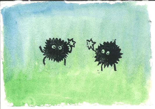 Susuwatari (Blue/Green, Original)