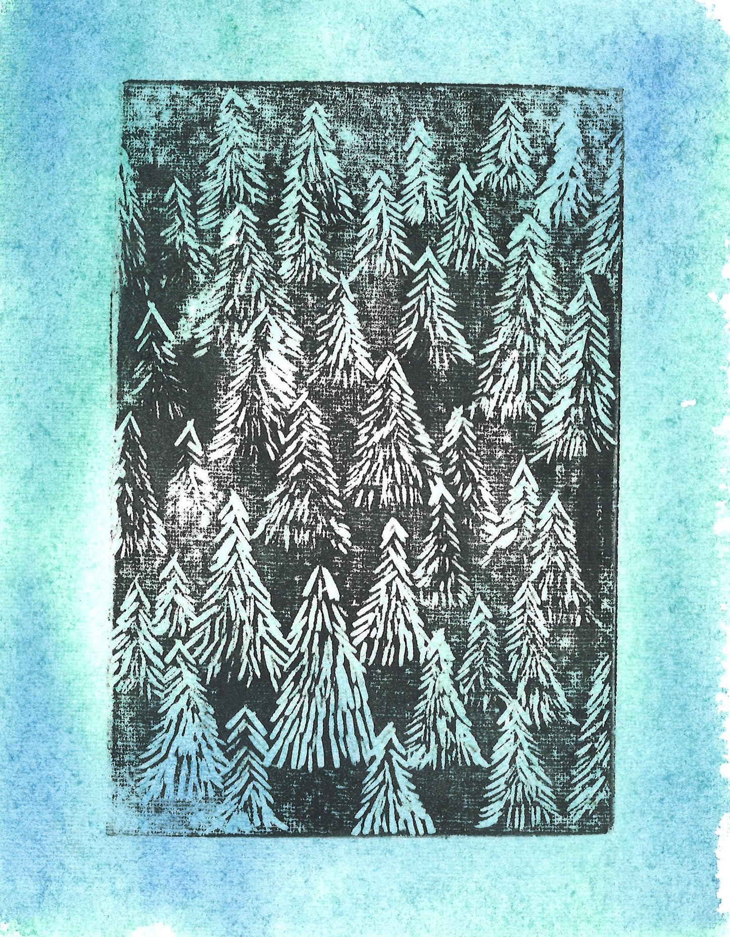 Forest (Blue, Original)